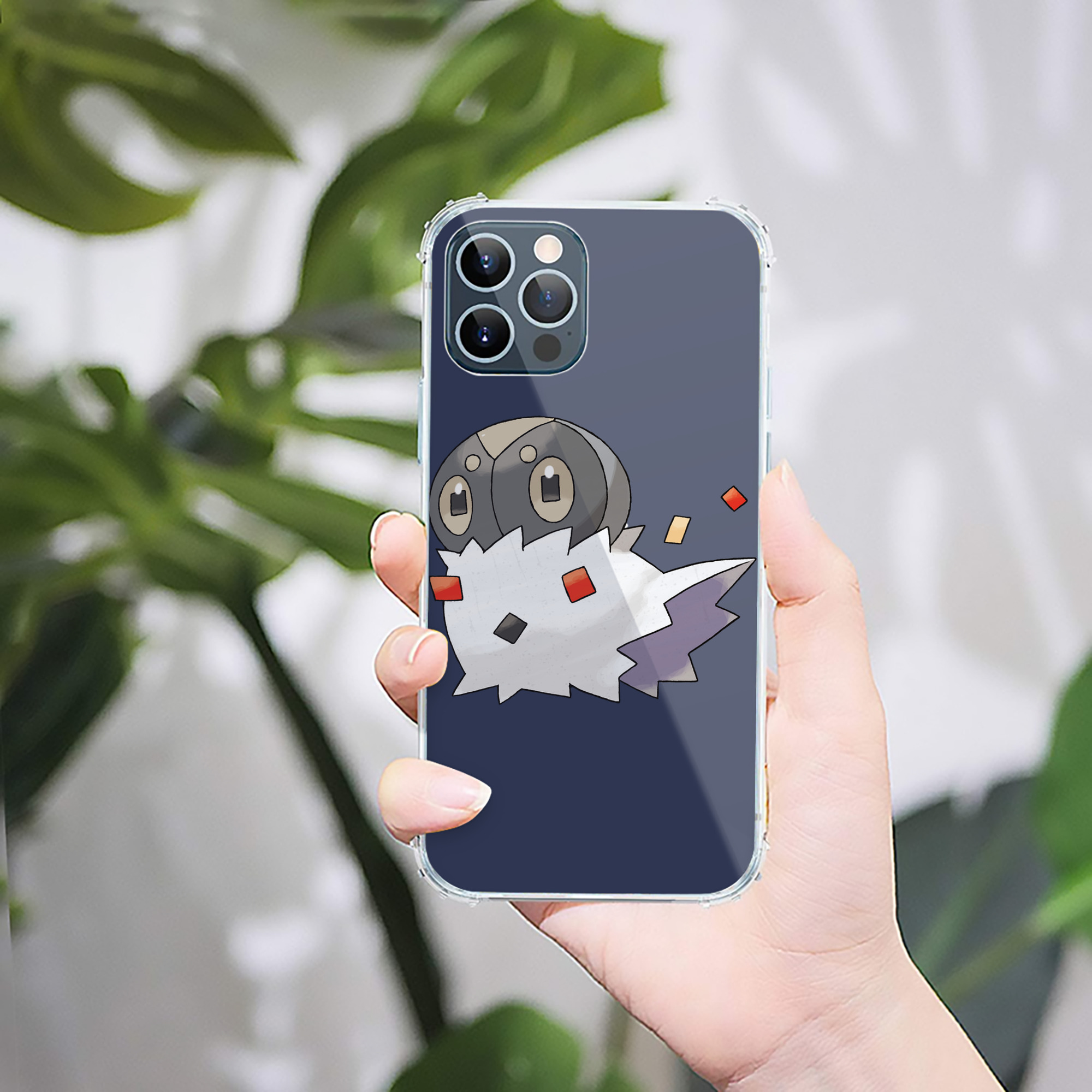 （画像用） ポケットモンスター Pokémon 【iPhone 12シリーズ対応】透明スマホケース（クリアソフトケース）